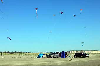 Ocean Shores Kite Flying